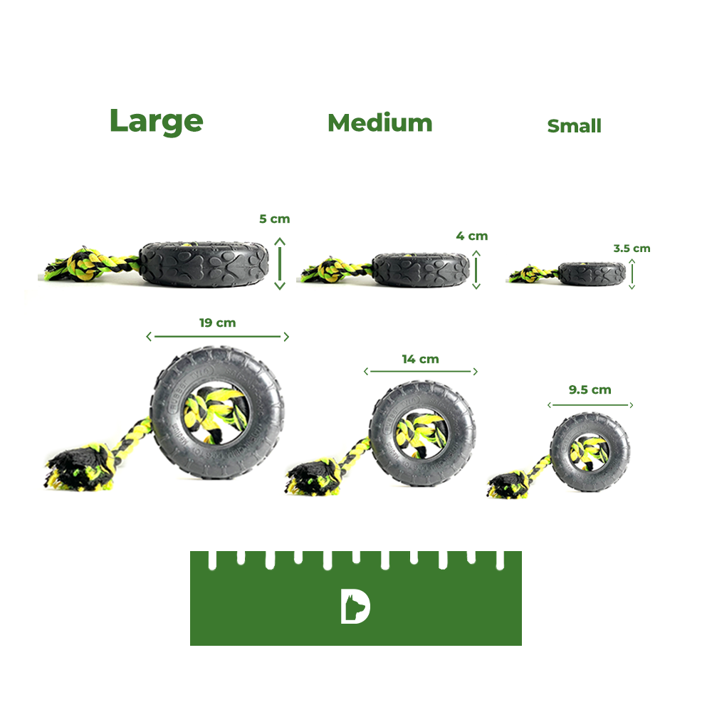 Pneu Smart "Heavy-Duty" Avec Corde